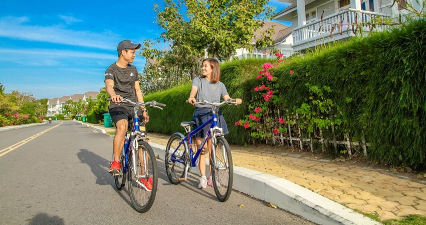 Thuê xe đạp Sea Links Beach Villa Phan Thiết