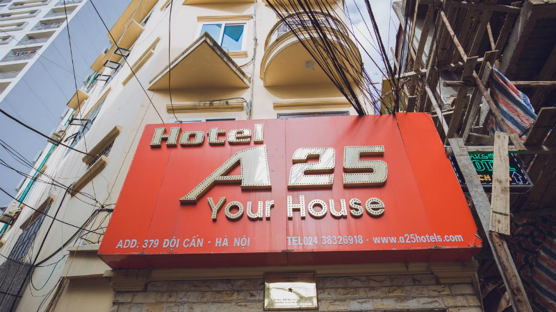 Khách sạn A25 Đội Cấn 1 – Hà Nội