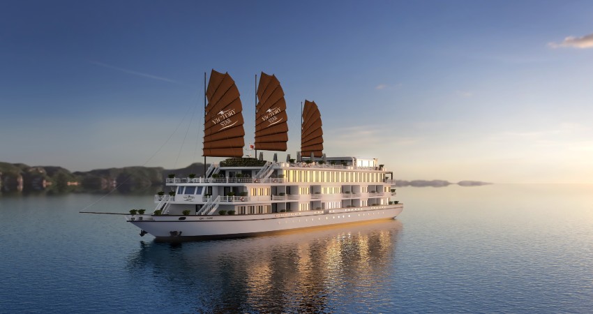 Du thuyền Victory Star Cruises 32 cabins – Hạ Long