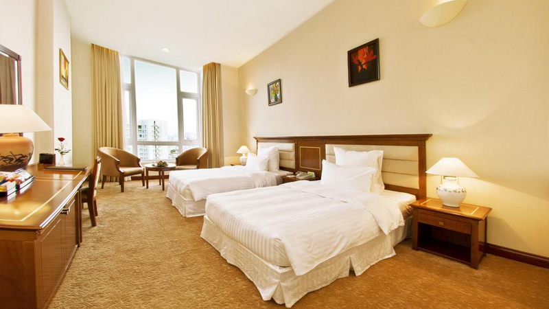 Phòng ngủ tại khách sạn Tân Sơn Nhất Sài Gòn